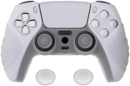 PS5 Controller Case - Ergonomic Grip, Joystick Caps